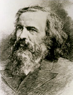 Portrait of Dmitri Mendeleev
