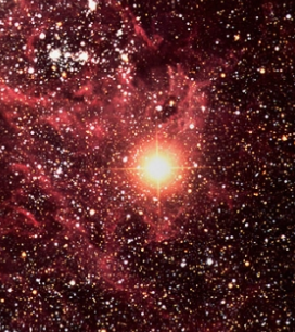 First photograph of a supernova — SN 1987A, detected February 23, 1987